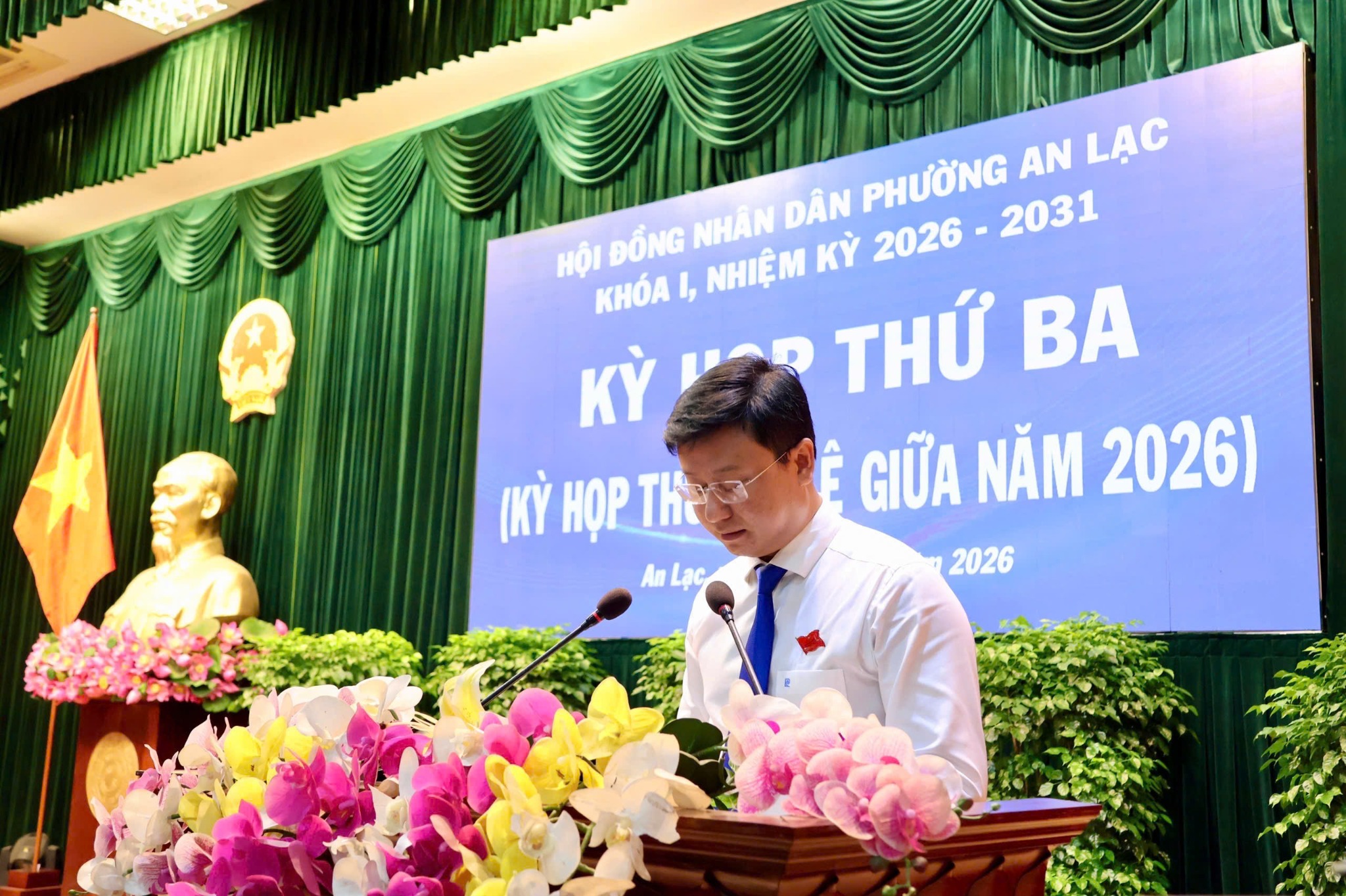PHƯỜNG AN LẠC TỔ CHỨC KỲ HỌP THỨ BA (KỲ HỌP THƯỜNG LỆ GIỮA NĂM 2026) HỘI ĐỒNG NHÂN DÂN PHƯỜNG NHIỆM KỲ 2026 - 2031 - 11