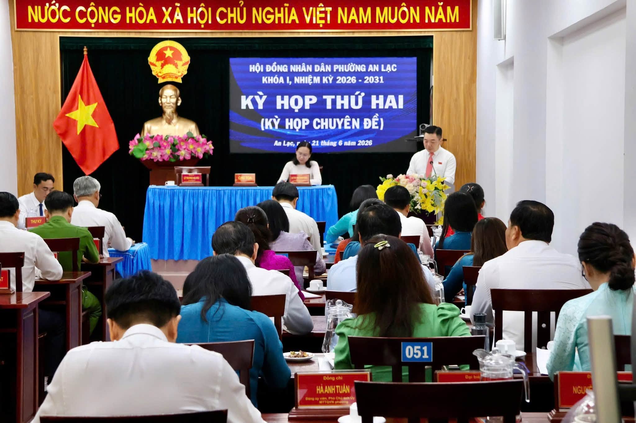 KỲ HỌP THỨ HAI (KỲ HỌP CHUYÊN ĐỀ) HỘI ĐỒNG NHÂN DÂN PHƯỜNG AN LẠC KHÓA I, NHIỆM KỲ 2026 - 2031 - 7