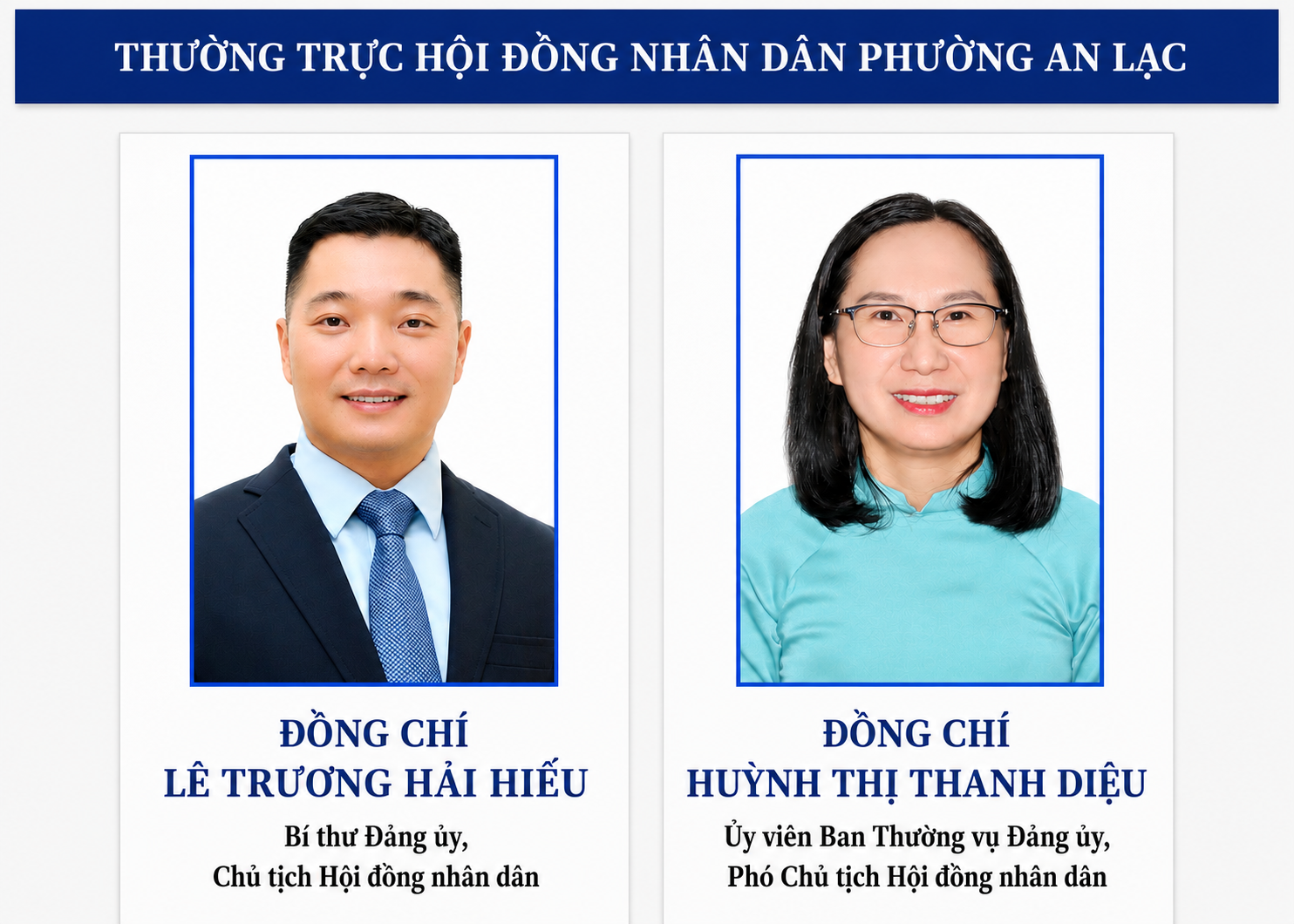 Thường trực Hội đồng nhân dân phường An Lạc