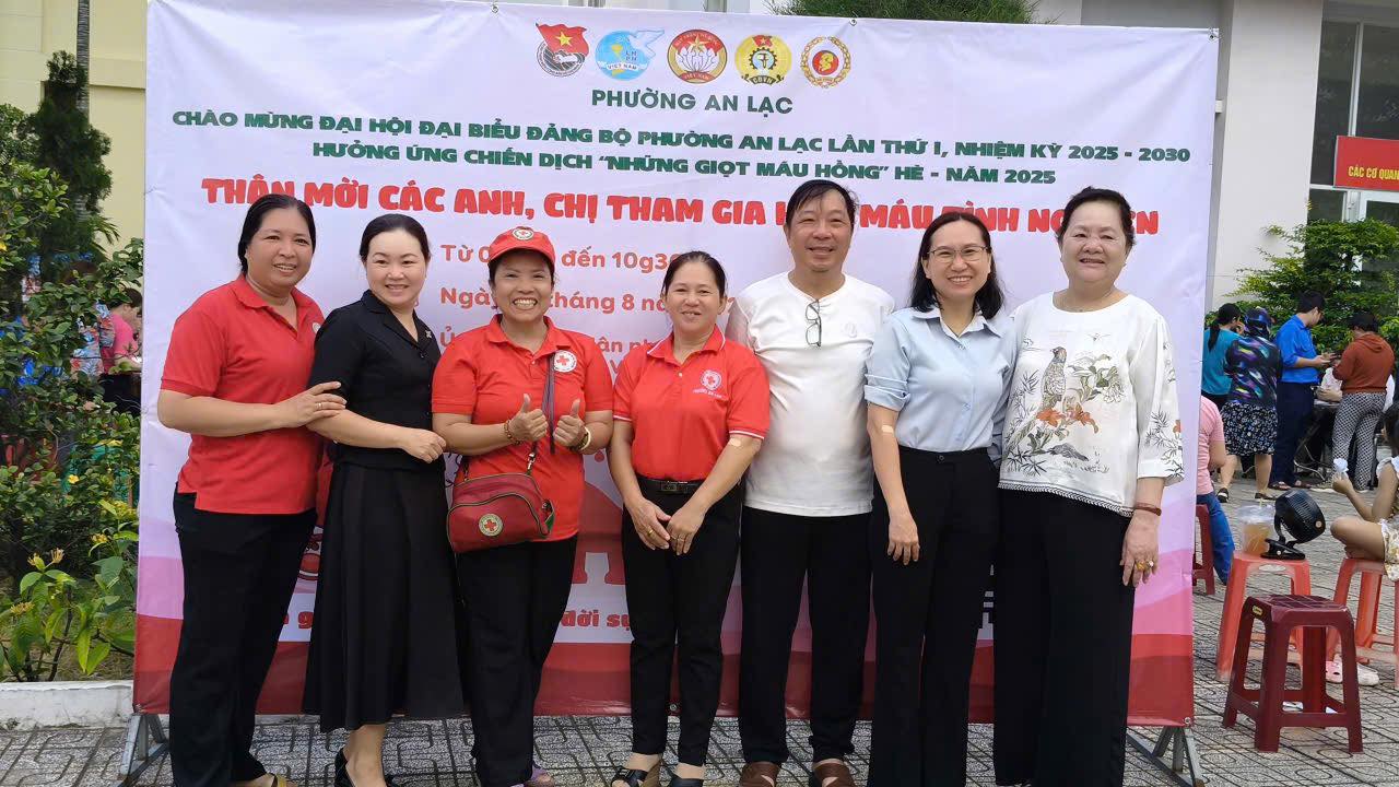 Ủy Ban Mặt Trận Tổ Quốc Việt Nam Phường An Lạc Chào Mừng Đại Hội Đại Biểu Đảng Bộ Phường An Lạc Lần Thứ I, Nhiệm Kỳ 2025–2030 Và Hưởng Ứng Chiến Dịch “Những Giọt Máu Hồng” Hè 2025 - 6