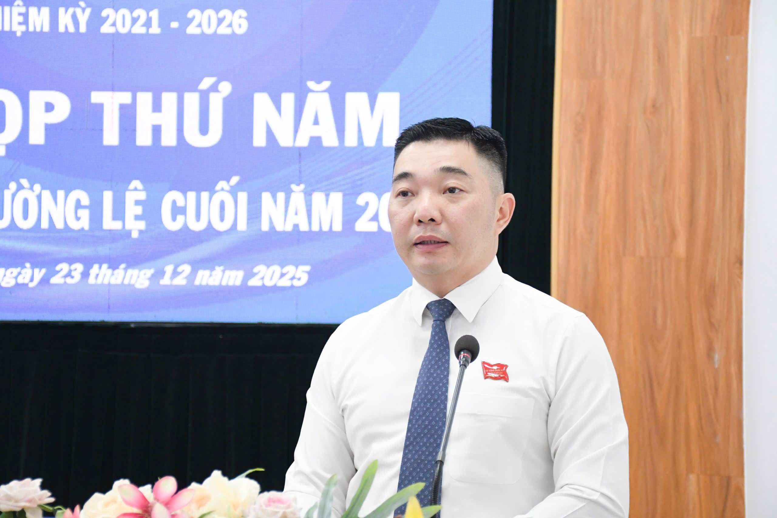 HỘI ĐỒNG NHÂN DÂN PHƯỜNG TỔ CHỨC KỲ HỌP THƯỜNG LỆ CUỐI NĂM 2025 - 3